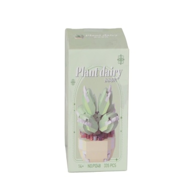 P1248 SİMÜLASYON ÇİÇEK SERİSİ 335 PARÇA BLOCK OYUNCAK