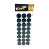 FLAMME ( 29MM ) ( YUVARLAK ) YAPIŞKAN KEÇE*25X36