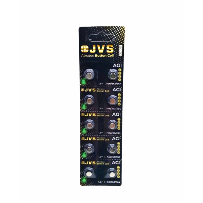 JVS AG1 1.5V LR60 SAAT PİLİ 10LU KART*400