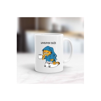 Garfield Umrumda Değil - Kupa Bardak
