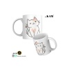 Kalpli Kedili Kupa Bardak A Kalite (KEDİ BASKILI KUPA BARDAK)