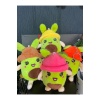 Peluş Anahtarlık - Bereli Avokado, 12cm (ÇANTA KOLYESİ, DİKİZ AYNASI SÜSÜ, PELUŞ OYUNCAK)