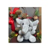 Peluş Anahtarlık - Fil, 10 Cm (ÇANTA KOLYESİ, ÇANTA SÜSÜ, PELUŞ OYUNCAK) Çanta Charmı