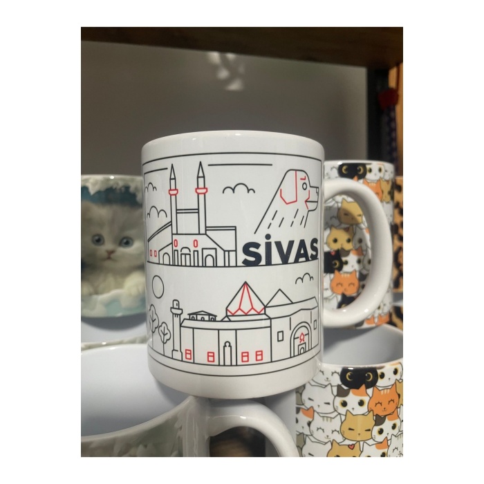 Seni Neden Seveyim Sivas Mısın Sivaslı Mı? Komik  Hediye Kupa Bardak Sivas