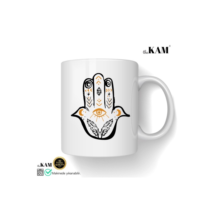 Nazar Temalı Kupa Bardak - TheKAM Concept Mug