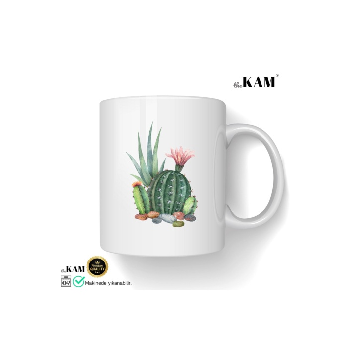 Kaktüs Kupa Bardak - TheKAM Concept Mug