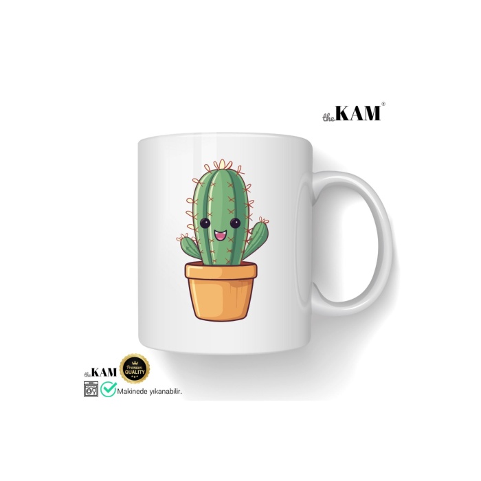 Kaktüs Kupa Bardak - TheKAM Concept Mug