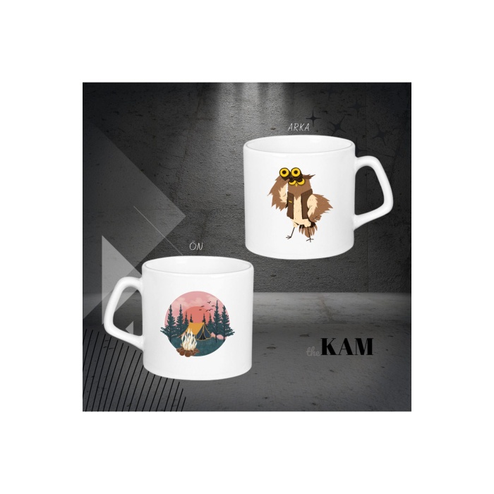 Kamp Baskılı Premium Kupa Bardak - A Kalite (TheKam)