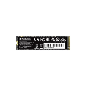 Verbatim 1TB VI 5000 PCIE4 NVME M.2 SSD (Okuma 5000MB / Yazma 4500MB)