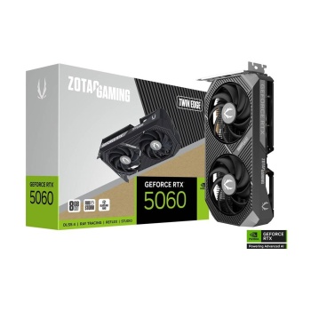 ZOTAC GeForce RTX 5060 GAMING TWIN EDGE 8GB GDDR7 128Bit DLSS 4 Ekran Kartı