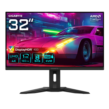31.5 GIGABYTE M32UP 1MS 160HZ 4K UHD HDMI MONITOR
