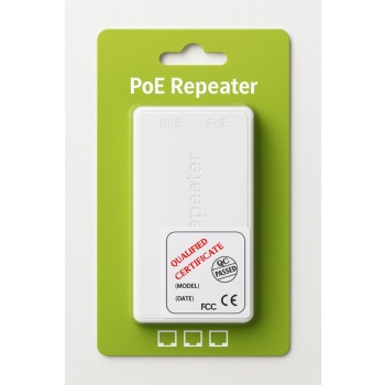 EZCOOL EZ-102JL 1 GİRİŞ 2 ÇIKIŞ POE REPEATER (ÇOKLAYICI)