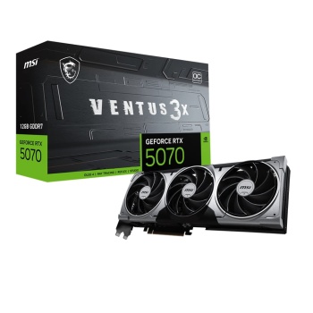 MSI GEFORCE RTX 5070 12G GDDR7 VENTUS 3X OC