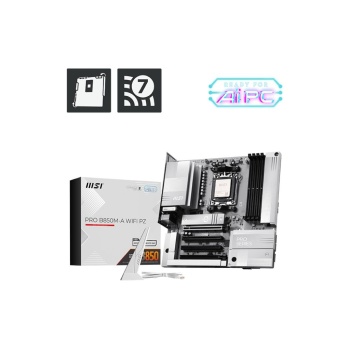 MSI PRO B850M-A WIFI PZ DDR5 ANAKART 8200MHz(OC)