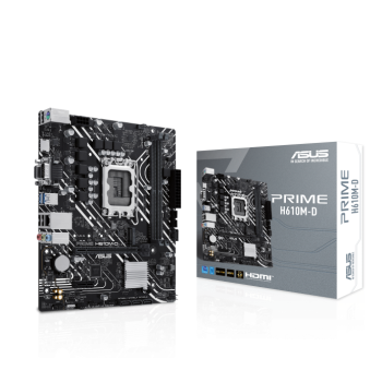 ASUS PRIME H610M-D DDR5 5600MHz M.2 HDMI mATX 1700p