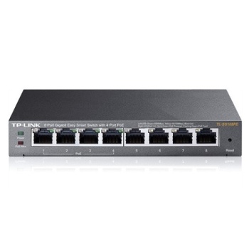TP-LINK TL-SG108PE 8PORT 10/100/1000 YÖNETİLEBİLİR POE SWITCH