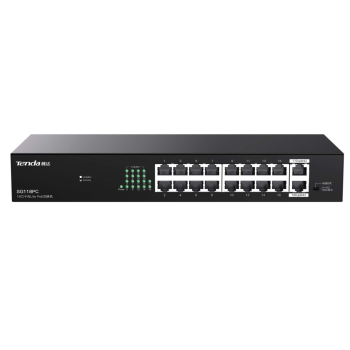 TENDA SG118PC 18PORT GIGABIT 10/100/1000 POE+ SWITCH