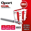 QPORT Q-CAT6Y 305 METRE 23AWG GRI CAT6 UTP PE KABLO