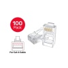 UNITEK CAT6 RJ45 MODULER 100LÜ KONNEKTÖR (Y-OT19TP)