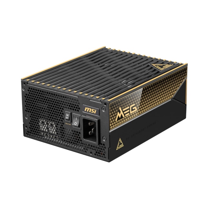 MSI MEG AI1600T PCIE5 1600W80+ TITANIUM FULMODULAR