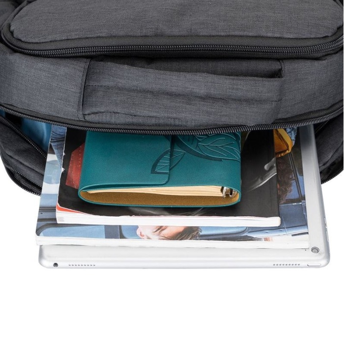 PLM OCTAGON NOTEBOOK SIRT ÇANTASI SİYAH 15.6