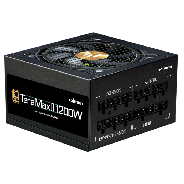 ZALMAN TERAMAX II 1200W ZM1200-TMX2 80+ GOLD POWER SUPPLY