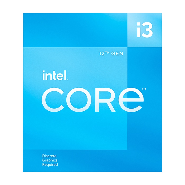 INTEL CORE İ3-12100F 3.30GHz 12MB 1700p 12. NESIL