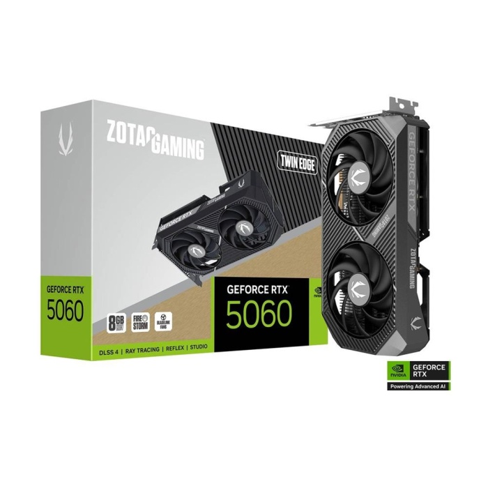 ZOTAC GeForce RTX 5060 GAMING TWIN EDGE 8GB GDDR7 128Bit DLSS 4 Ekran Kartı