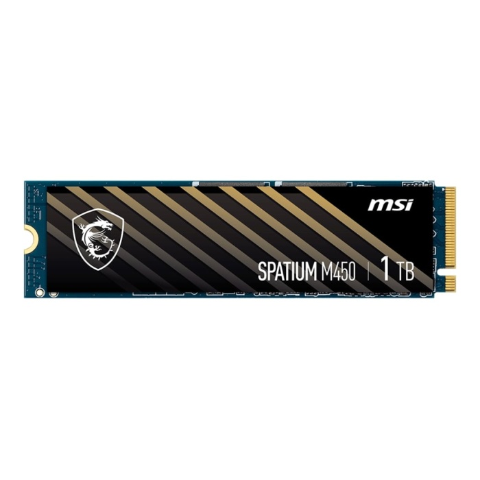 500GB MSI SPATIUM M450 PCIE 4.0 NVME M.2 V1 3000/2000MB/s