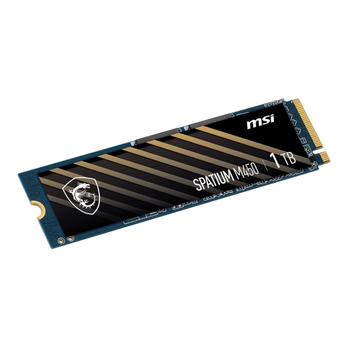 500GB MSI SPATIUM M450 PCIE 4.0 NVME M.2 V1 3000/2000MB/s