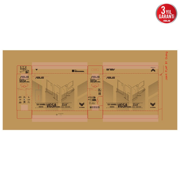 27 ASUS TUF GAMING VG279QE5A 1MS 146HZ MONITOR