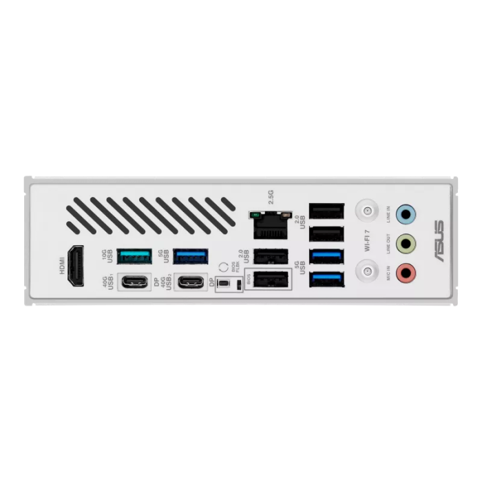 ASUS X870 MAX GAMING WIFI 7 AMD AM5 DDR5 ANAKART BEYAZ