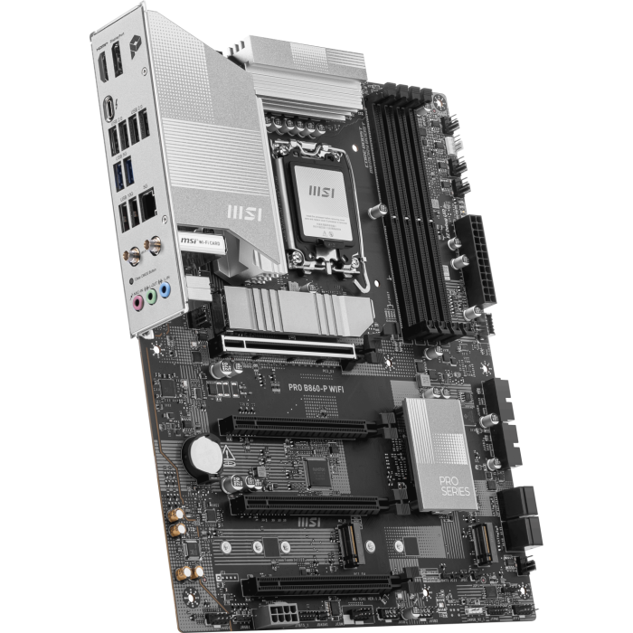 MSI PRO B860-P WIFI SOKET 1851 DDR5 8600MHZ(OC) 3xM.2 1x TB4 HDMI DISPLAY 5G LAN WIFI 7 ATX