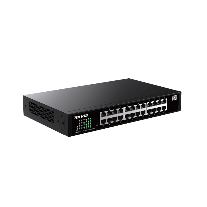 TENDA TEG2224D 24GE PORT BULUT YÖNETİLEBİLİR SWİTCH