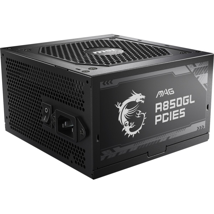 MSI MAG A850GL PCIE5 850W 80+ GOLD PSU FULLMODULAR