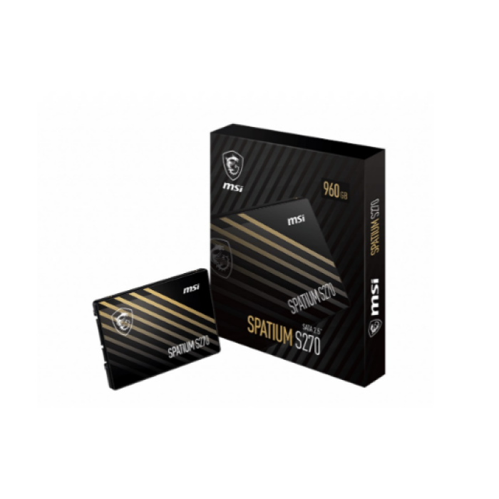 240GB MSI SSD SPATIUM S270 SATA 2.5 500/400MB/s