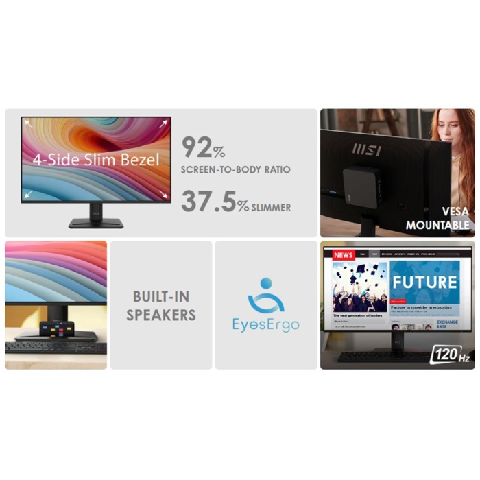 27 MSI PRO MP275 E2 1MS 120HZ IPS ADAPTIVE-SYNC