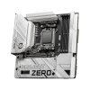 MSI B650M PROJECT ZERO AM5 DDR5 7600MHZ(OC) HDMI DP M.2 USB3.2 2.5G LAN WI-FI 6E mATX