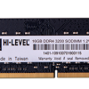 16GB DDR4 3200Mhz SODIMM 1.2V HLV-SOPC25600D4/16G HI-LEVEL