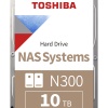 10TB TOSHIBA N300 RV 7200RPM 512MB MN10ADA10TS