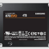 4TB SAMSUNG 870 EVO 560/530MB/s MZ-77E4T0BW SSD (Resmi Distribütör Garantili)