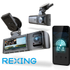 REXING R316 4K GPS WI-FI ARAC KAMERASI + 64GB SD