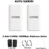 EZCOOL EZ-W580AN DIŞ ORTAM (5.8GHz 1200Mbps 1KM) ACCESS POİNT
