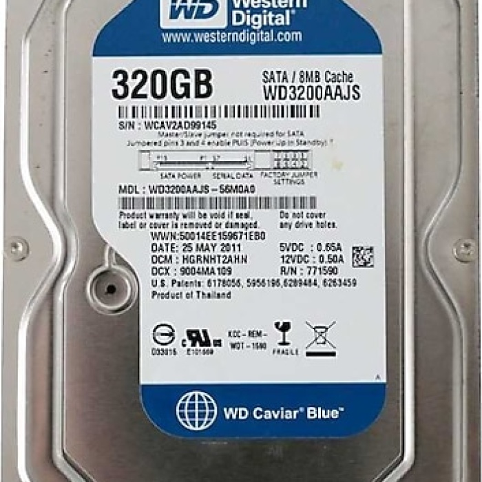 Western Digital Caviar Blue WD3200AAJS SATA 2.0 7200 RPM 3.5 320 GB Harddisk