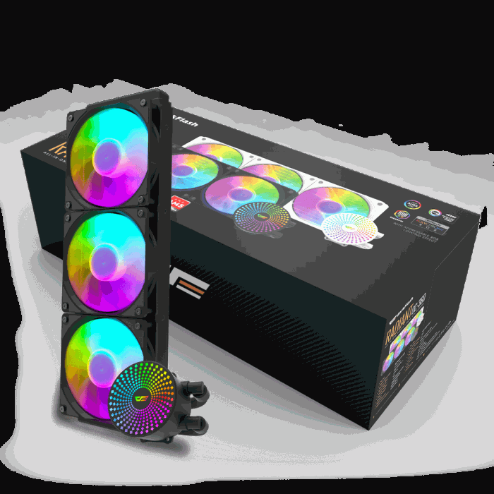 DarkFlash Radiant DC-360 ARGB 360 mm Siyah İşlemci Sıvı Soğutucu