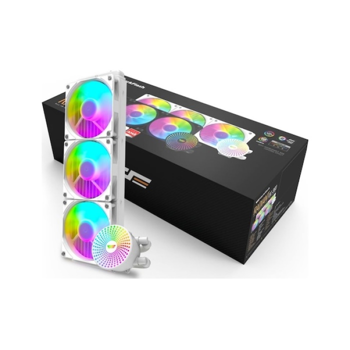 DarkFlash Radiant DC-360 ARGB 360 mm Beyaz İşlemci Sıvı Soğutucu