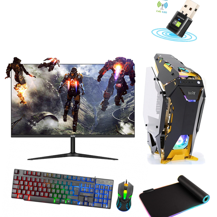 DRV-463 i5 12400F 32GB DDR5 RX 6700XT 1TB M.2 SSD Sıvı Soğutmalı 24 165Hz 1ms Oyun Bilgisayarı