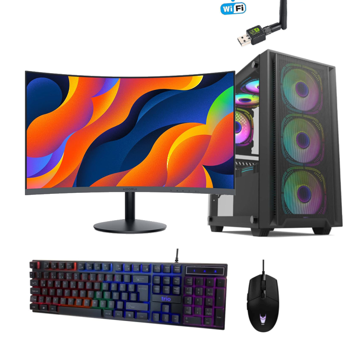 OFS-017 i7-7700 16GB DDR4 1TB SSD 24 Curved Monitör Ofis Bilgisayarı