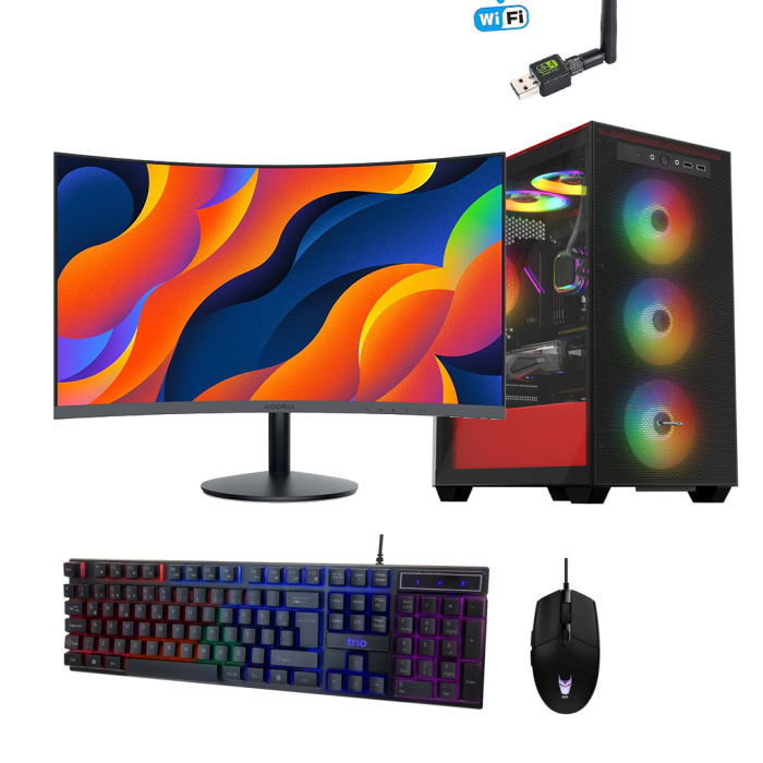 OFS-020 i7-7700 16GB DDR4 1TB SSD 24 Curved Monitör Ofis Bilgisayarı