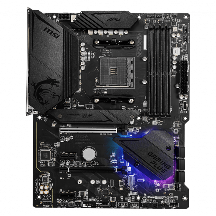 MSI MPG B550 GAMING PLUS DDR4 4400(OC)Mhz ATX AM4